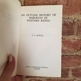 An Outline History of the Babukusu - F.E. Makila 1978 Kenya Literacy Bureau vintage PB