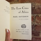 The Lost Cities of Africa - Basil Davidson 1959 Little, Brown & Co vintage PB