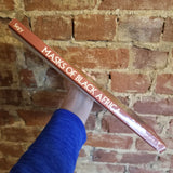 Masks of Black Africa - Ladislas Segy 1976 Dover Publications vintage PB