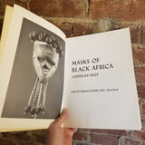 Masks of Black Africa - Ladislas Segy 1976 Dover Publications vintage PB