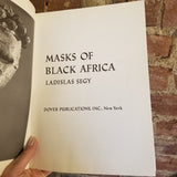 Masks of Black Africa - Ladislas Segy 1976 Dover Publications vintage PB