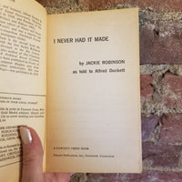 I Never Had It Made - Jackie Robinson 1974 Fawcett Crest vintage PB