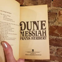 Dune Messiah- Frank Herbert 1975 Berkley Medallion 18th printing vintage PB