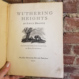 Wuthering Heights - Emily Brontë 1943 Random House Illustrated vintage HB