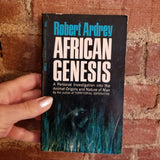 African Genesis - Robert Ardrey 1972 Dell Publishing vintage PB