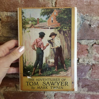The Adventures of Tom Sawyer - Mark Twain 1965 Harper & Row vintage HBDJ