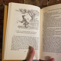 The Adventures of Tom Sawyer - Mark Twain 1954 Children's Classics vintage HB