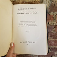 Pictorial History of the Second World War Vol. 5- 1948 Wm. H. Wise and Co vintage HB