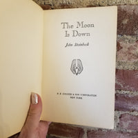 The Moon Is Down - John Steinbeck - 1942 PF Collier vintage HB