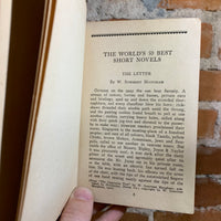 The World's Fifty Best Short Novels - Volume Six - 1929 - Vintage Hardcover