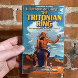 The Tritonian Ring - L. Sprague de Camp - 1977 Ballantine Books - Vincent Di Fate Cover