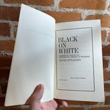 Black on White: A Critical Survey of Writing By American Negroes - David Littlejohn - 1966 Paperback