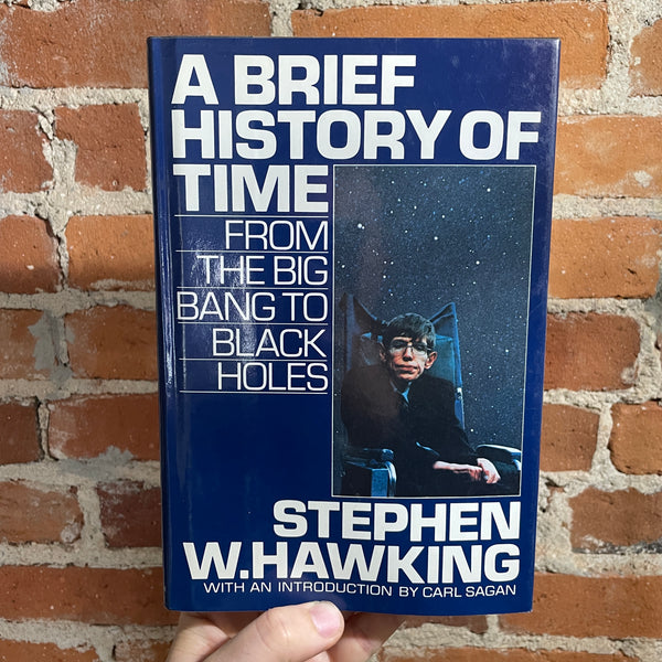 A Brief History of Time - Stephen Hawking 1988 Bantam Books Hardback
