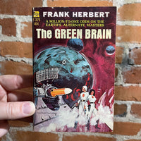 The Green Brain - Frank Herbert - 1966 Ace Books - Gerald McConnell Cover