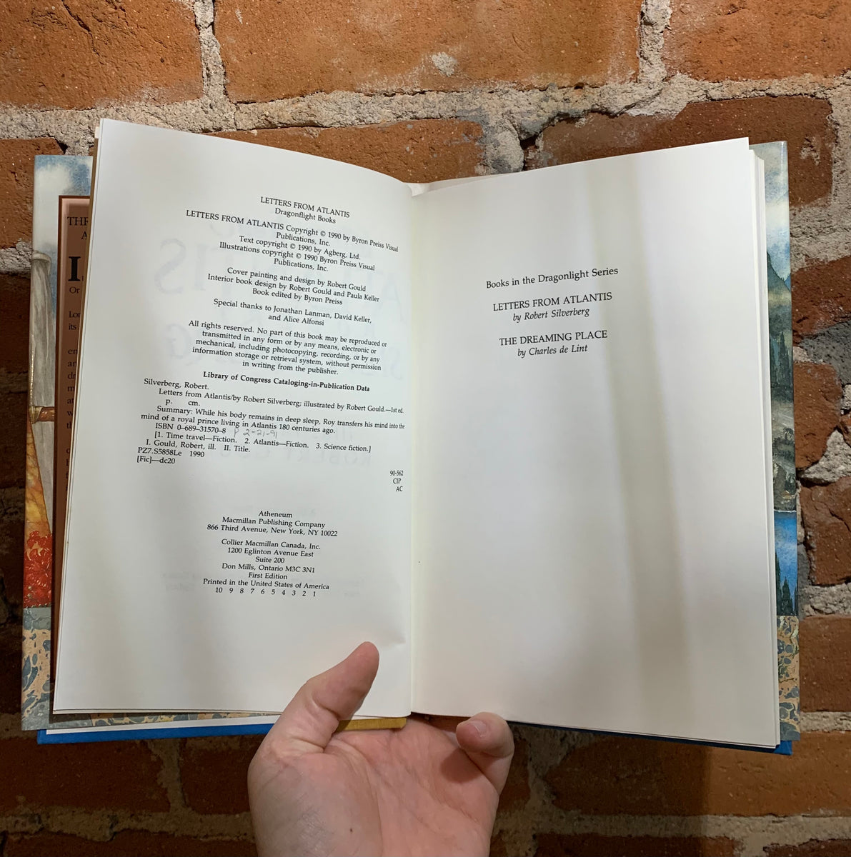 Letters from Atlantis - Robert Silverberg (Robert Gould Cover ...