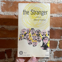 The Stranger - Albert Camus - 1946 Vintage Paperback - Leo Lionni Cover