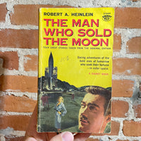 The Man Who Sold The Moon - Robert A. Heinlein 1959 2nd Signet Books Paperback Stanley Meltzoff Cover