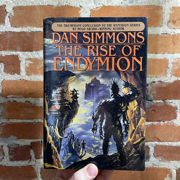 The Rise of Endymion - Dan Simmons - 1997 Bantam Books Hardback - Gary Rudell Cover