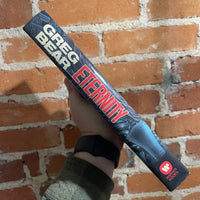 Eternity - Greg Bear - 1988 BCE Warner Books Hardback - Ron Miller Cover