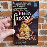 Little Fuzzy - H. Beam Piper - 1962 Avon Paperback Edition - Victor Kalin Cover