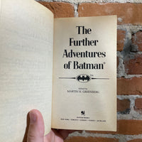 The Further Adventures of Batman - Edited by Martin H. Greenberg - 1989 Paperback Edition