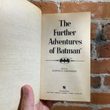 The Further Adventures of Batman - Edited by Martin H. Greenberg - 1989 Paperback Edition