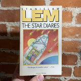 The Star Diaries - Stanislaw Lem - 1986 Harvest Books - John Dorn Cover Paperback