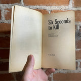 Six Seconds To Kill - Brett Halliday - A Mike Shayne Mystery - 1975 Dell Books Paperback