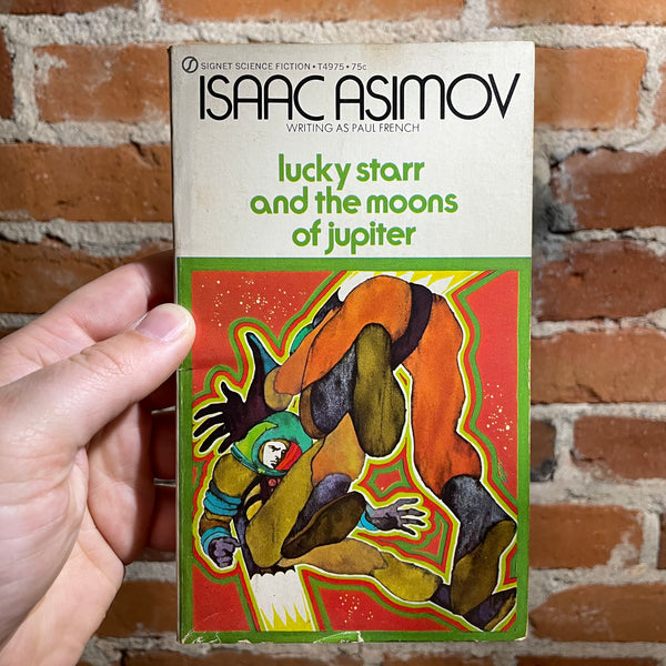 Lucky Starr and the Moons of Jupiter - Isaac Asimov - 1972 Signet Books Paperback - Bob Pepper Cover