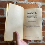 Rommel as Military Commander - Ronald Lewis - 1977 Ballantine Books Paperback