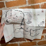 Lord of The Rings - J.R.R. Tolkien - 2001 Finnish Super Rare Collector's hardback with standalone color map