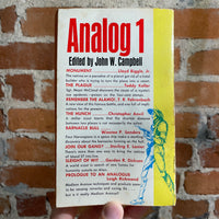 Analog 1 - Edited by John W. Campbell - 1964 1st Printing Paperback