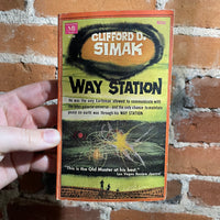 Way Station - Clifford D. Simak - 1964 McFadden Books Paperback - Richard Powers Cover