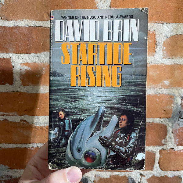 Startide Rising - David Brin - 1988 Bantam Paperback - Jim Burns Cover Reading Copy