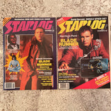 Bladerunner Magazine Bundle - Starlog Magazine #52 and #58