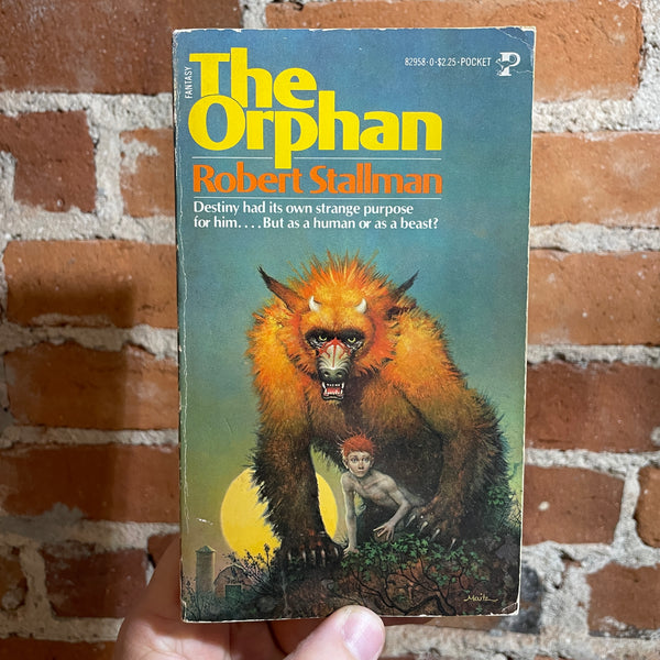 The Orphan - Robert Stallman - 1980 Pocket Book Paperback Edition - Don Maitz Cover