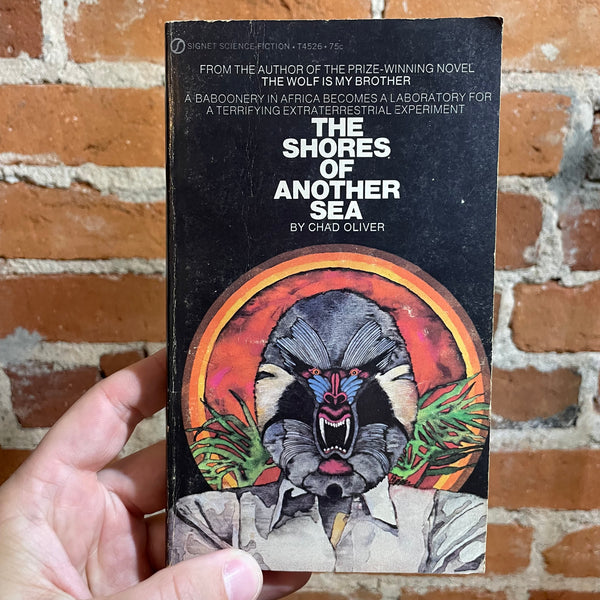 The Shores of Another Sea - Chad Oliver - 1971 Signet Paperback - Bob Pepper Cover