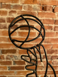 Metal Basketball Artwork