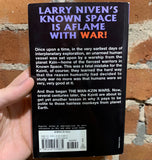 The Man-Kzin Wars - Larry Niven - 1988 Baen Books - Stephen Hickman Cover