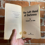 The Left Hand of Darkness - Ursula K. Le Guin 1969 Ace Books - Alex Ebel Cover - Reading Copy Edition