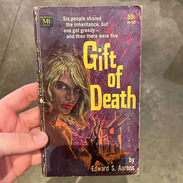 Gift of Death - Edward S. Aarons - 1964 Macfadden Paperback