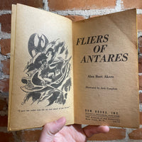 Fliers of Antares - Alan Burt Akers - Dray Prescot 8 - Daw Paperback Edition - Jack Gaughan Cover