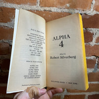 Alpha 4 - Edited by Robert Silverberg - 1973 Ballantine Books Papeback