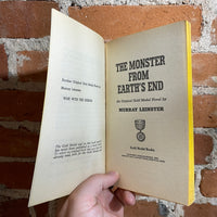The Monster From Earth’s End - Murray Leinster - 1959 1st Fawcett Gold Medal Books Paperback