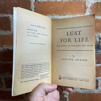 Lust for Life - Irving Stone - 1963 16th Printing Pocket Books Paperback
