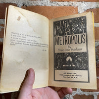 Metropolis - Thea Von Harbou - 1963 Ace Books - Jack Gaughan Cover Reading Copy