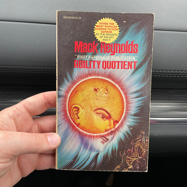 Ability Quotient - Mack Reynolds - 1975 Ace Books Paperback