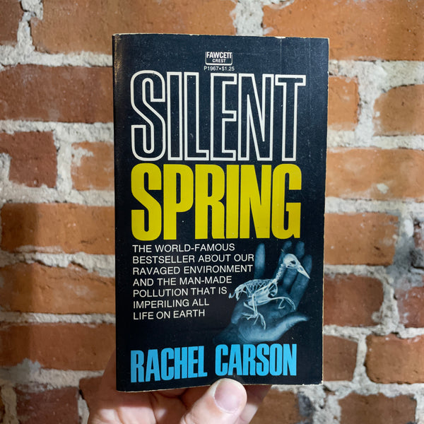 Silent Spring - Rachel Carson 1962 Fawcett Crest paperback