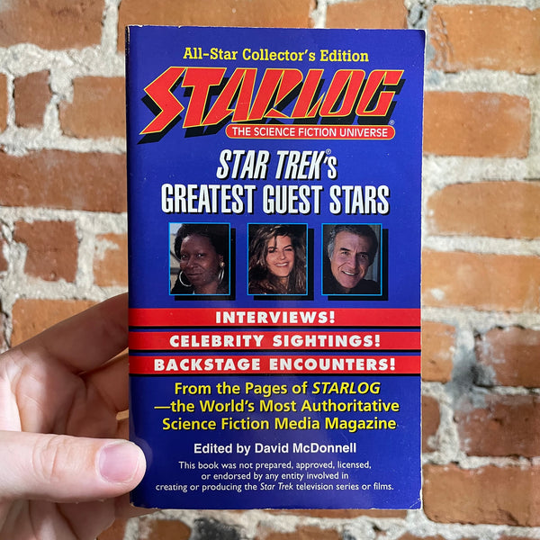 Starlog - Star Trek’s Greatest Guest Stars - Edited by David McDonnell - 1997