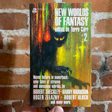 New Worlds of Fantasy #2 - Edited by Terry Carr - 1970 Ace Books Paperback - Frank Kelly Freas Cover